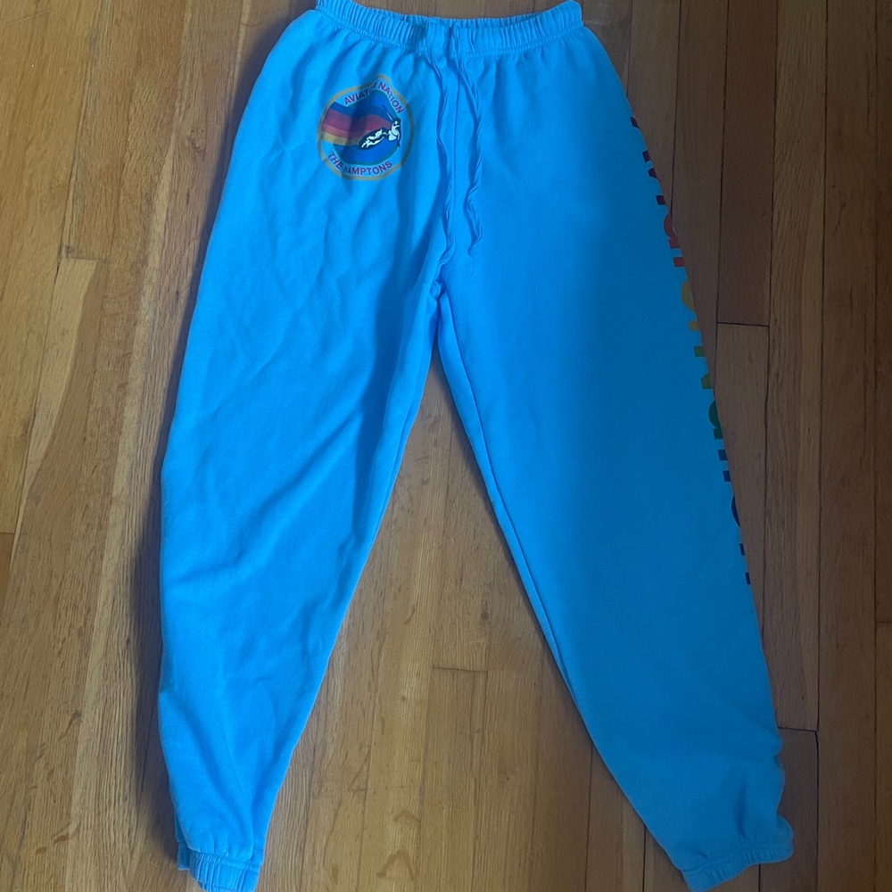 Aviator nation blue men’s M sweatpants